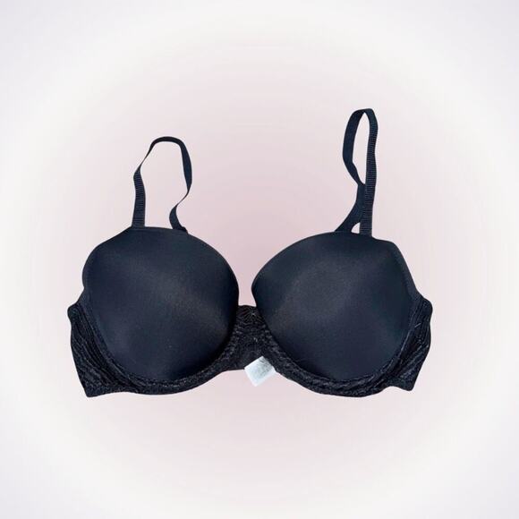 Wacoal Black Underwire Soft Cup Bra | Sz 30D - Picture 1 of 7